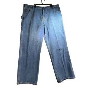 WearGuard Men's Blue Heavyweight Cotton Utility Carpenter Jeans Size 48x32